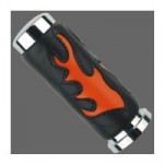 Racing Orange Flame Grip
