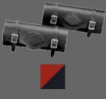 Aztec Orange/Black Braided Tool Bag
