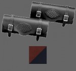 Burgundy Black/ Braided Tool Bag
