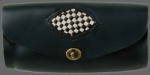 Pearl White/Black Braided Windshield Bag