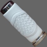 White / White Braided Grips