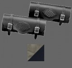 Platinum Silver/Black Braided Tool Bag