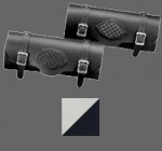 White/Black Braided Tool Bag