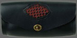 Luxury Rich Red/Black Braided Windshield Bag