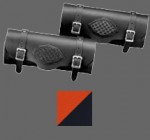 Racing Orange/Black Braided Tool Bag